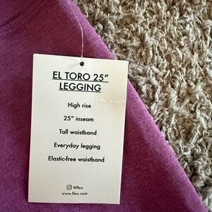 Fleo El Toro 25" Legging - Plum